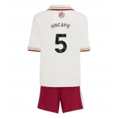 Arsenal Piero Hincapie #5 Replika Tredjedrakt Barn 2025-26 Kortermet (+ bukser)