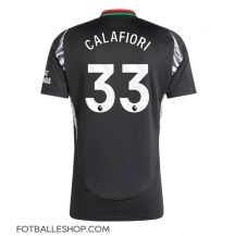 Arsenal Riccardo Calafiori #33 Replika Bortedrakt 2024-25 Kortermet