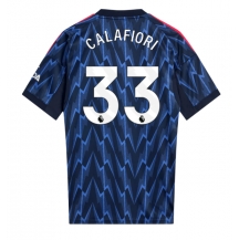 Arsenal Riccardo Calafiori #33 Replika Bortedrakt 2025-26 Kortermet