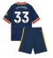 Arsenal Riccardo Calafiori #33 Replika Bortedrakt Barn 2026-27 Kortermet (+ bukser)