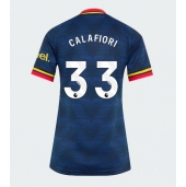 Arsenal Riccardo Calafiori #33 Replika Bortedrakt Dame 2026-27 Kortermet