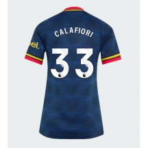 Arsenal Riccardo Calafiori #33 Replika Bortedrakt Dame 2026-27 Kortermet
