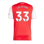 Arsenal Riccardo Calafiori #33 Replika Hjemmedrakt 2025-26 Kortermet