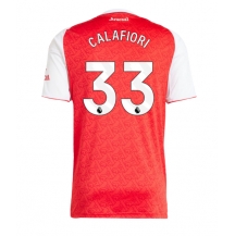 Arsenal Riccardo Calafiori #33 Replika Hjemmedrakt 2025-26 Kortermet