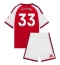Arsenal Riccardo Calafiori #33 Replika Hjemmedrakt Barn 2026-27 Kortermet (+ bukser)