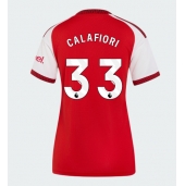Arsenal Riccardo Calafiori #33 Replika Hjemmedrakt Dame 2026-27 Kortermet
