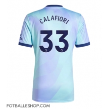 Arsenal Riccardo Calafiori #33 Replika Tredjedrakt 2024-25 Kortermet