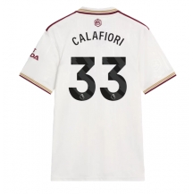 Arsenal Riccardo Calafiori #33 Replika Tredjedrakt 2025-26 Kortermet