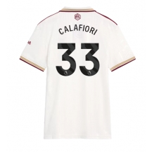 Arsenal Riccardo Calafiori #33 Replika Tredjedrakt Dame 2025-26 Kortermet