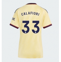 Arsenal Riccardo Calafiori #33 Replika Tredjedrakt Dame 2026-27 Kortermet