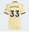 Arsenal Riccardo Calafiori #33 Replika Tredjedrakt Dame 2026-27 Kortermet
