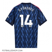 Arsenal Viktor Gyokeres #14 Replika Bortedrakt 2025-26 Kortermet