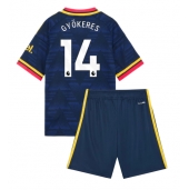 Arsenal Viktor Gyokeres #14 Replika Bortedrakt Barn 2026-27 Kortermet (+ bukser)