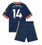 Arsenal Viktor Gyokeres #14 Replika Bortedrakt Barn 2026-27 Kortermet (+ bukser)