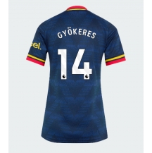 Arsenal Viktor Gyokeres #14 Replika Bortedrakt Dame 2026-27 Kortermet