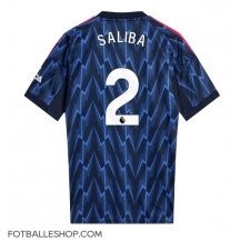 Arsenal William Saliba #2 Replika Bortedrakt 2025-26 Kortermet