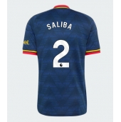 Arsenal William Saliba #2 Replika Bortedrakt 2026-27 Kortermet