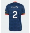 Arsenal William Saliba #2 Replika Bortedrakt 2026-27 Kortermet