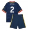 Arsenal William Saliba #2 Replika Bortedrakt Barn 2026-27 Kortermet (+ bukser)