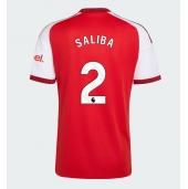 Arsenal William Saliba #2 Replika Hjemmedrakt 2026-27 Kortermet