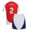 Arsenal William Saliba #2 Replika Hjemmedrakt Barn 2024-25 Kortermet (+ bukser)