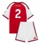 Arsenal William Saliba #2 Replika Hjemmedrakt Barn 2026-27 Kortermet (+ bukser)