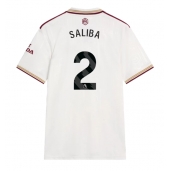 Arsenal William Saliba #2 Replika Tredjedrakt 2025-26 Kortermet