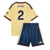 Arsenal William Saliba #2 Replika Tredjedrakt Barn 2026-27 Kortermet (+ bukser)