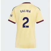 Arsenal William Saliba #2 Replika Tredjedrakt Dame 2026-27 Kortermet