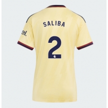 Arsenal William Saliba #2 Replika Tredjedrakt Dame 2026-27 Kortermet