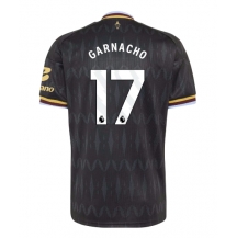 Aston Villa Alejandro Garnacho #17 Replika Bortedrakt 2026-27 Kortermet