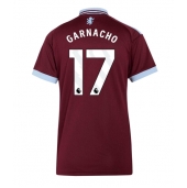 Aston Villa Alejandro Garnacho #17 Replika Hjemmedrakt Dame 2026-27 Kortermet