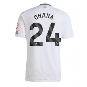 Aston Villa Amadou Onana #24 Replika Bortedrakt 2024-25 Kortermet