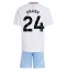 Aston Villa Amadou Onana #24 Replika Bortedrakt Barn 2024-25 Kortermet (+ bukser)