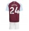 Aston Villa Amadou Onana #24 Replika Hjemmedrakt Barn 2024-25 Kortermet (+ bukser)