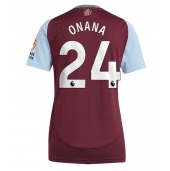 Aston Villa Amadou Onana #24 Replika Hjemmedrakt Dame 2024-25 Kortermet