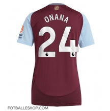 Aston Villa Amadou Onana #24 Replika Hjemmedrakt Dame 2024-25 Kortermet