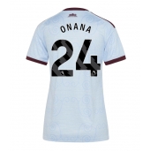 Aston Villa Amadou Onana #24 Replika Tredjedrakt Dame 2026-27 Kortermet