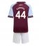 Aston Villa Boubacar Kamara #44 Replika Hjemmedrakt Barn 2025-26 Kortermet (+ bukser)