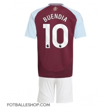 Aston Villa Emiliano Buendia #10 Replika Hjemmedrakt Barn 2024-25 Kortermet (+ bukser)
