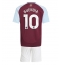 Aston Villa Emiliano Buendia #10 Replika Hjemmedrakt Barn 2024-25 Kortermet (+ bukser)