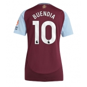 Aston Villa Emiliano Buendia #10 Replika Hjemmedrakt Dame 2024-25 Kortermet