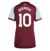 Aston Villa Emiliano Buendia #10 Replika Hjemmedrakt Dame 2025-26 Kortermet