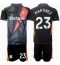 Aston Villa Emiliano Martinez #23 Keeper Replika Bortedrakt Barn 2024-25 Kortermet (+ bukser)