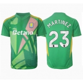 Aston Villa Emiliano Martinez #23 Keeper Replika Hjemmedrakt 2024-25 Kortermet