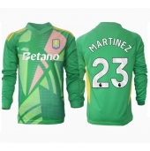 Aston Villa Emiliano Martinez #23 Keeper Replika Hjemmedrakt 2024-25 Langermet