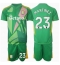 Aston Villa Emiliano Martinez #23 Keeper Replika Hjemmedrakt Barn 2024-25 Kortermet (+ bukser)
