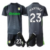 Aston Villa Emiliano Martinez #23 Keeper Replika Hjemmedrakt Barn 2025-26 Kortermet (+ bukser)