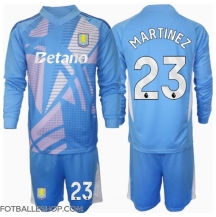 Aston Villa Emiliano Martinez #23 Keeper Replika Tredjedrakt Barn 2024-25 Langermet (+ bukser)