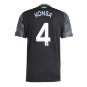 Aston Villa Ezri Konsa #4 Replika Bortedrakt 2025-26 Kortermet